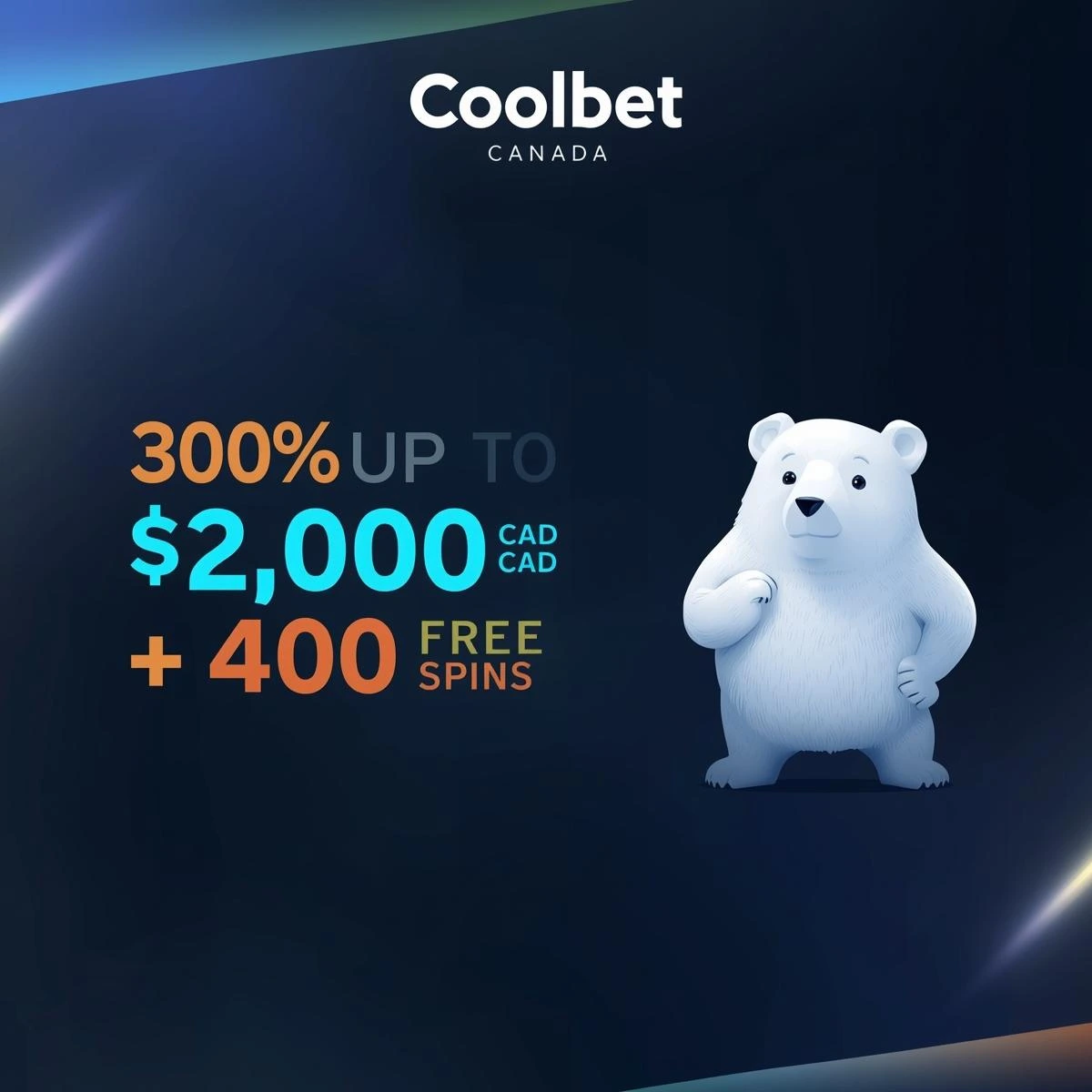 Menu Welcome Bonus Banner